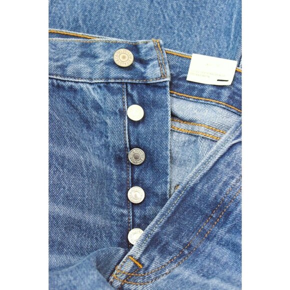 nwt LEVI'S® Premium 501 The Original ‘90s Mid-Rise Straight-Leg Blue Jean (31) - Picture 14 of 16